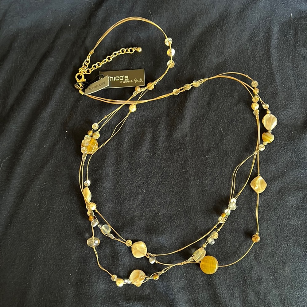 Chicos coastal necklace.